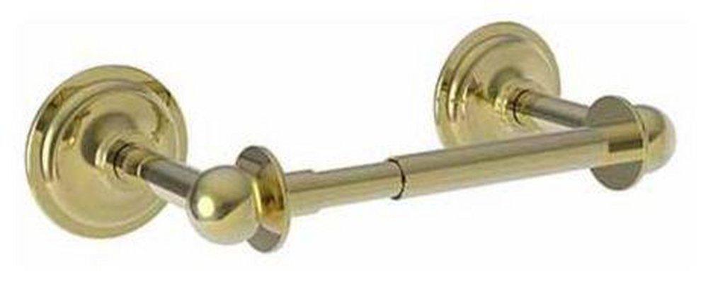 Newport Brass Uncoated Polished Brass - Living Horizontal and Wall Toilet Tissue Holder 