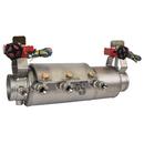 4 in 304 Stainless Steel Grooved Double Check Valve Assembly with Shutoff Valves andTest Cocks