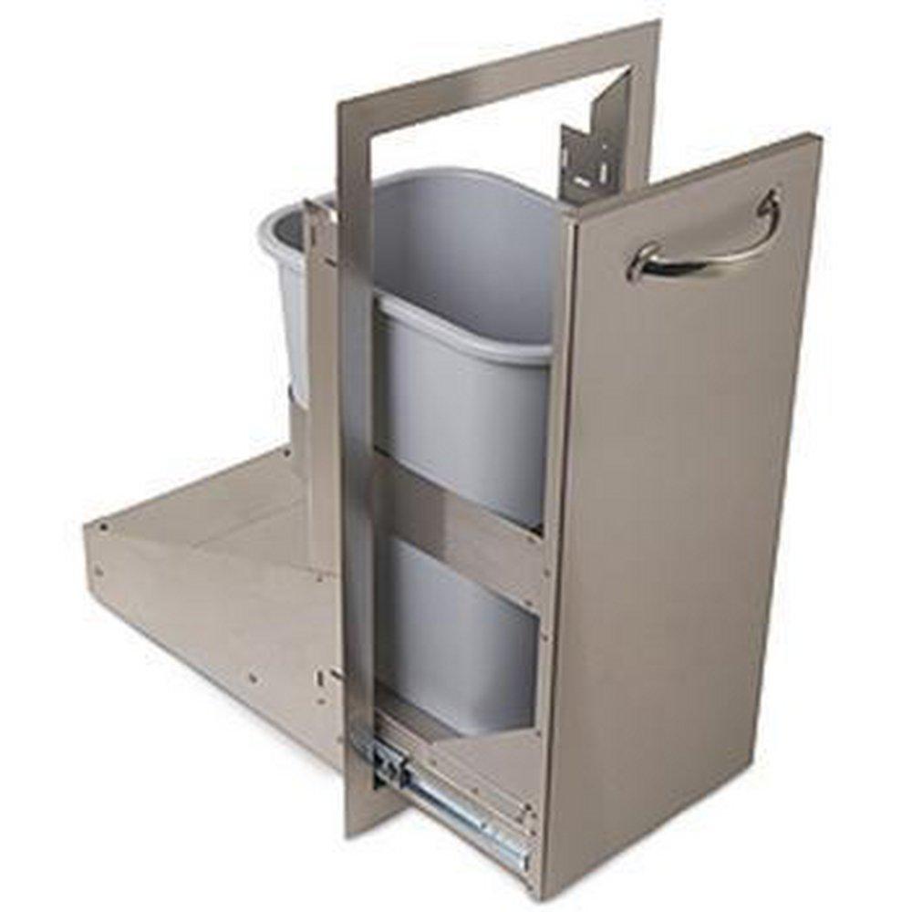 Alfresco Stainless Steel Trash Center 