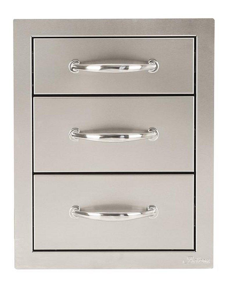 Alfresco Stainless Steel 17 in. Drawer 
