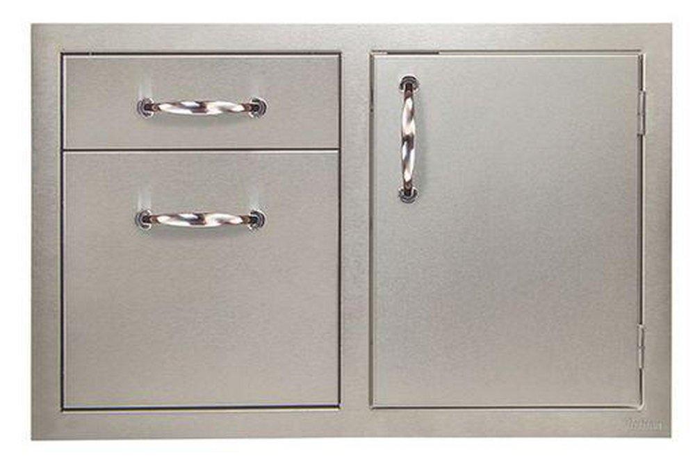 Alfresco Stainless Steel Access Door and Drawer 