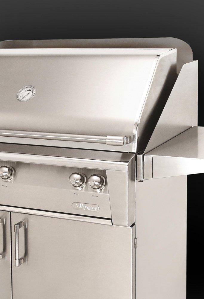 Alfresco Stainless Steel 4-1/16 in. Wind Guard 