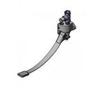 T&S Brass Polished Chrome Single Pedal Valve with Loose Key Stop 