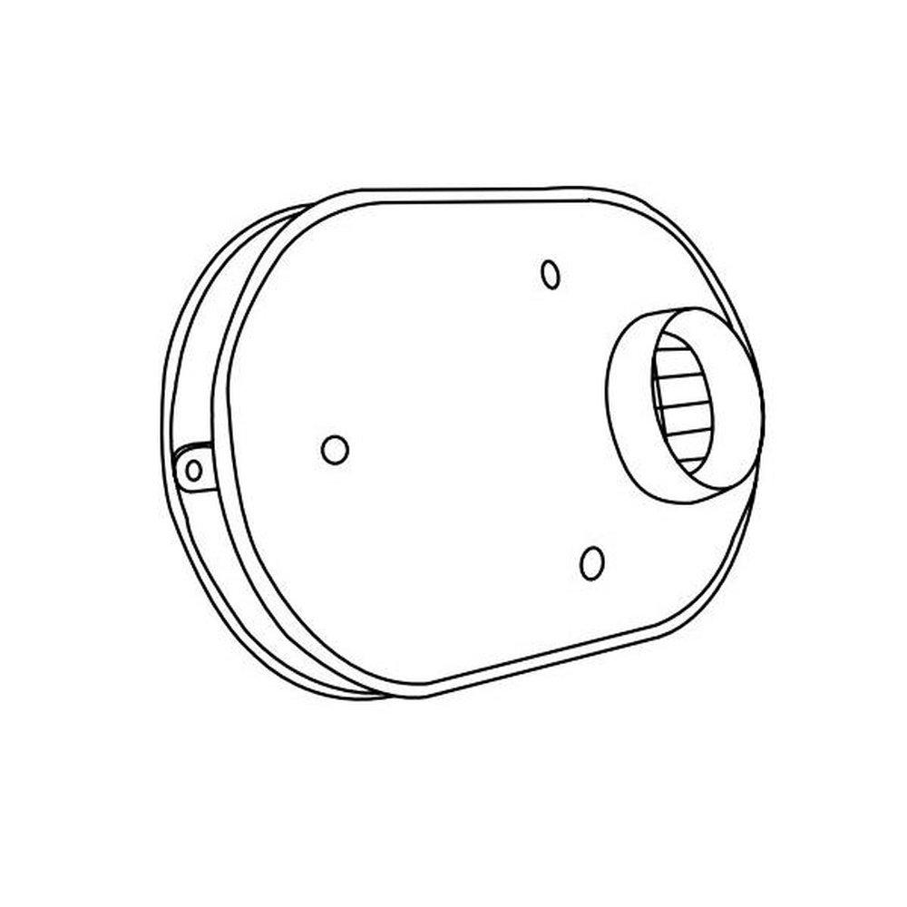 System 1738&reg; Black PVC Vent Kit 