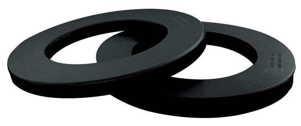System 1738&reg; Black Face Plate PVC 