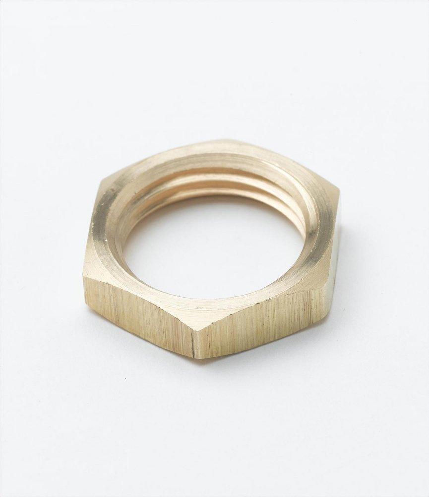 T&S Brass Silver Nut Lock 