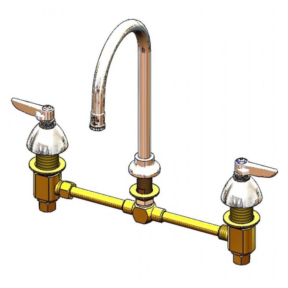 T&S Brass Chrome *CVR* Lead Law Compliant COMM FCT 