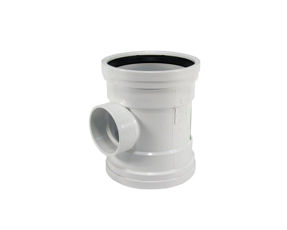 TRENCH TOUGH PLUS Gasket x DWV Hub Reducing and DWV SDR 35 PVC Sewer Tee 