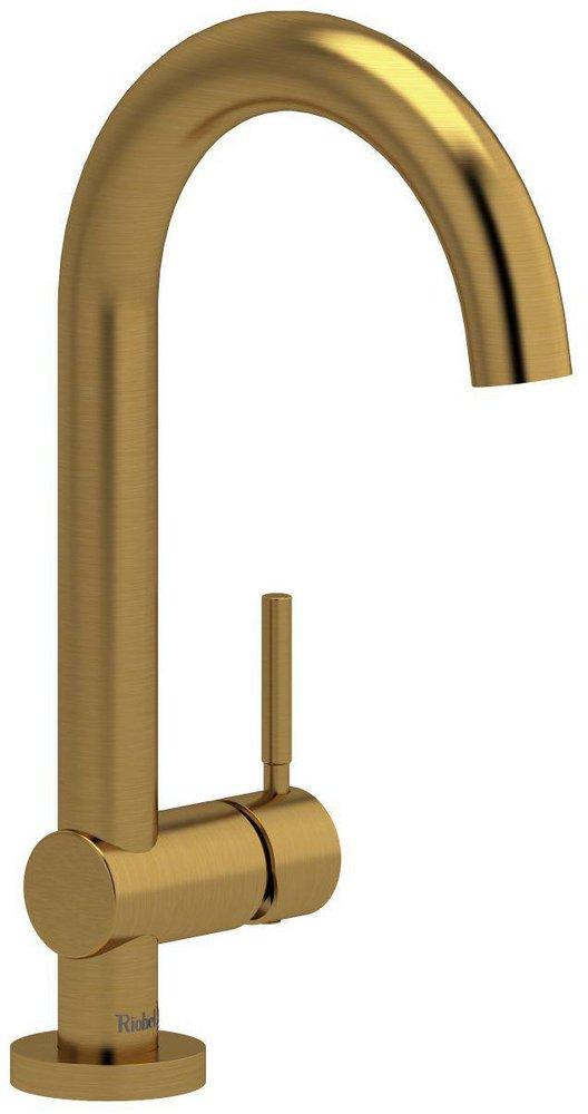 Riobel&reg; Brushed Gold - PVD Single Handle Lever Water Filter Faucet 
