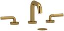 Riobel Brushed Gold - PVD Two Handle Widespread Bathroom Sink Faucet 