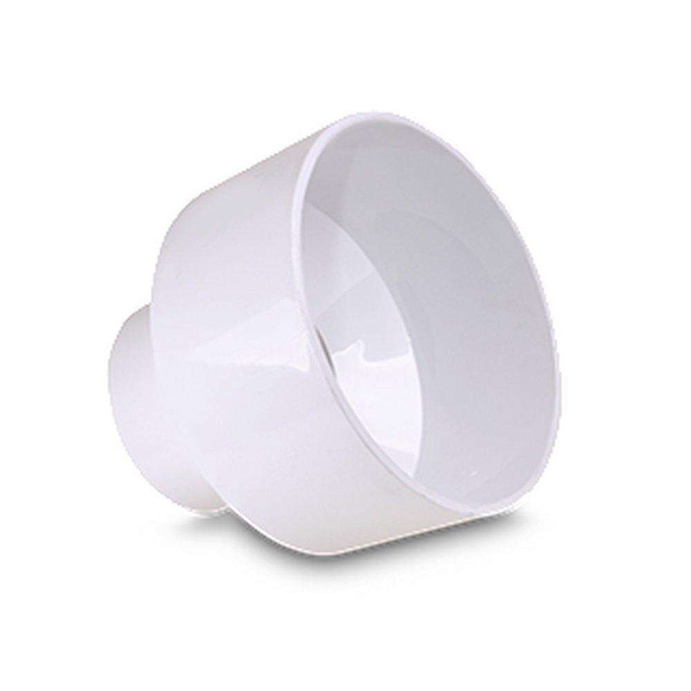 Multi-Fittings Corporation White Hub PVC Coupling 