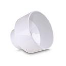 Multi-Fittings Corporation White Hub PVC Coupling