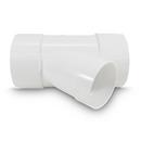 TRENCH TOUGH PLUS White Socket Weld PVC Sewer Wye