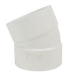 Multi-Fittings Corporation Hub 22-1/2 Degree PVC Elbow 