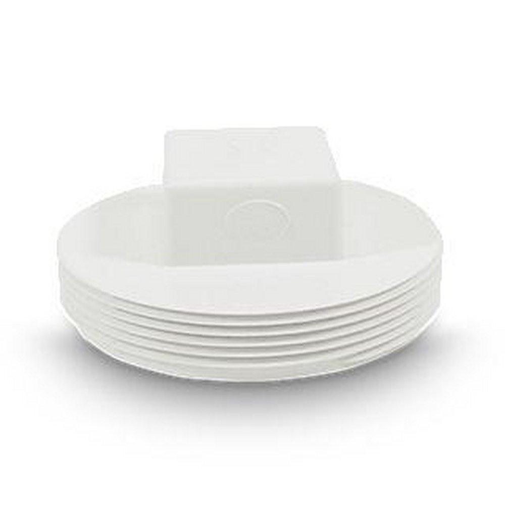 Multi-Fittings Corporation White MPT Plastic Plug 