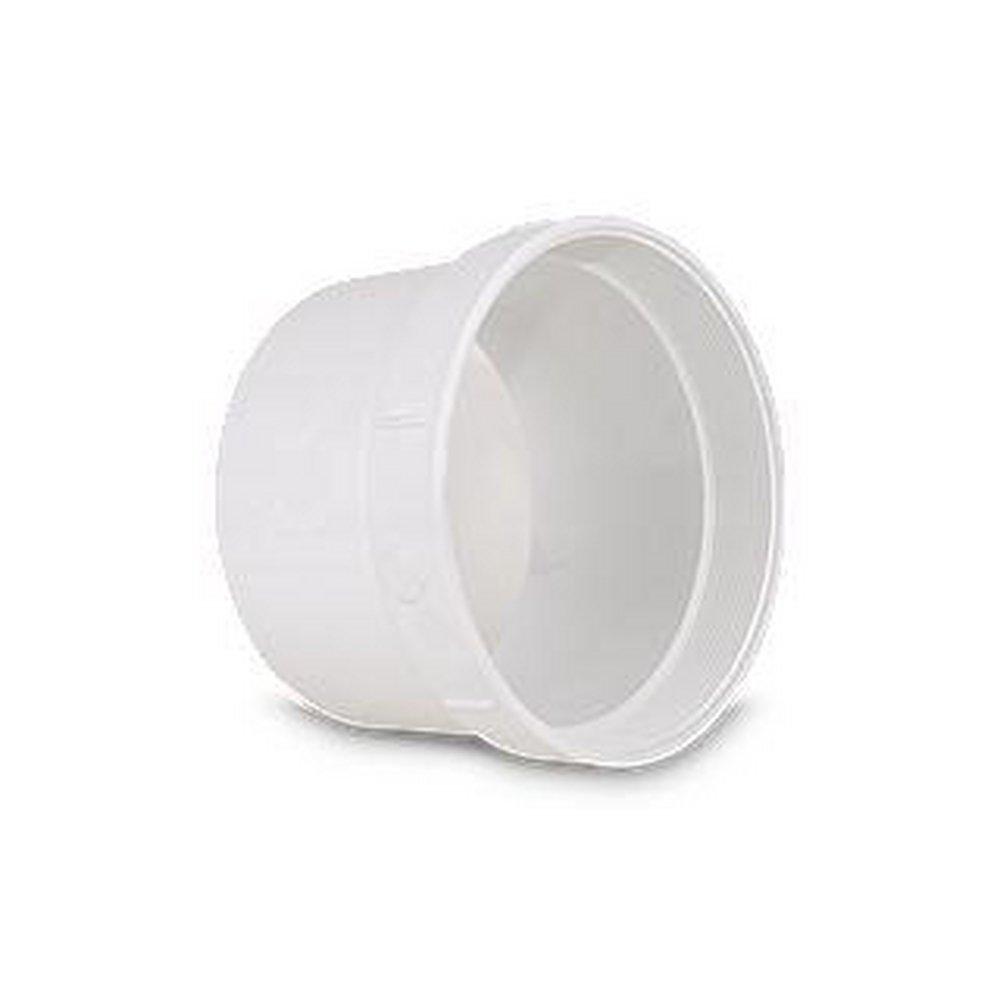 Multi-Fittings Corporation White Spigot x FPT Plastic Cleanout Adapter 