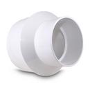 Multi-Fittings Corporation White PVC SDR 35 S&D Spigot x DWV Hub Adapter Bushing 