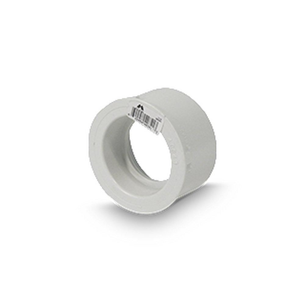 Multi-Fittings Corporation White Spigot x Hub DWV, and Sewer SDR 35 PVC Bushing 