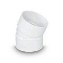 Multi-Fittings Corporation White Hub Solvent Weld SDR 35 PVC 22-1/2 Degree Sewer Elbow