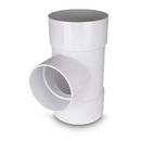 Multi-Fittings Corporation White Hub Reducing and Sewer SDR 35 PVC Tee