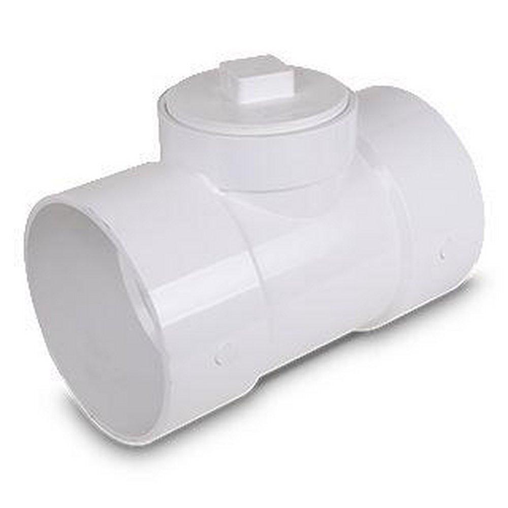 Multi-Fittings Corporation White Hub Sewer SDR 35 PVC Tee 