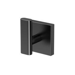1-Hook Robe Hook in Matte Black