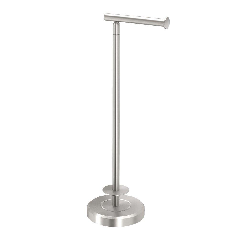 Gatco Satin Nickel Freestanding Toilet Tissue Holder 