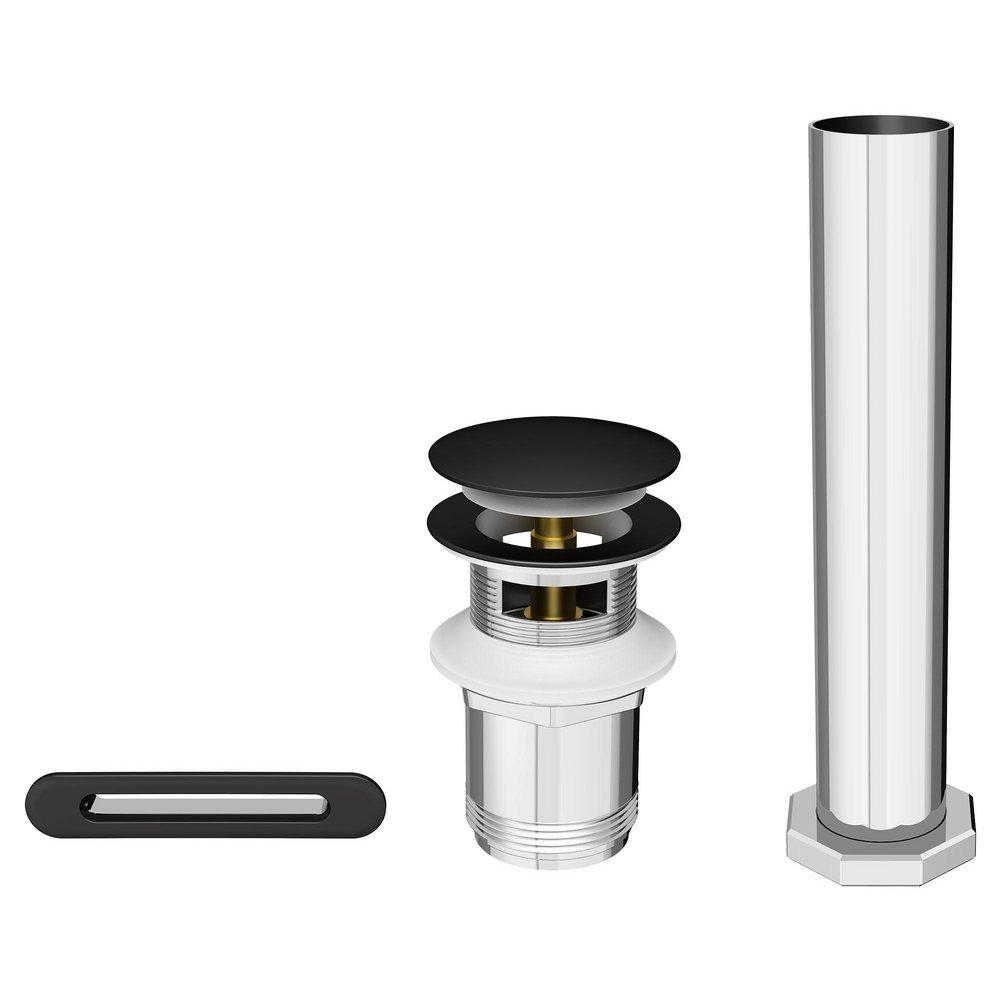 American Standard Matte Black Drain Kit 