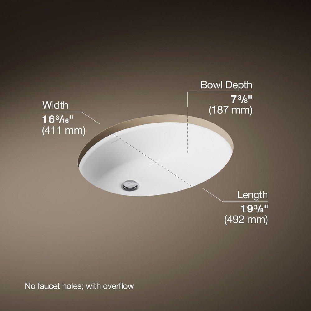 CAXTON 17X14 UC LAV W/CLAMP 