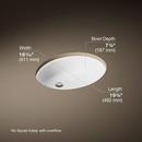 CAXTON 17X14 UC LAV W/CLAMP 