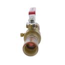 Jones Stephens Brass Brass Full Port Solvent Weld 100# Ball Valve 