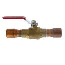 Jones Stephens Brass Brass Full Port Solvent Weld 100# Ball Valve 