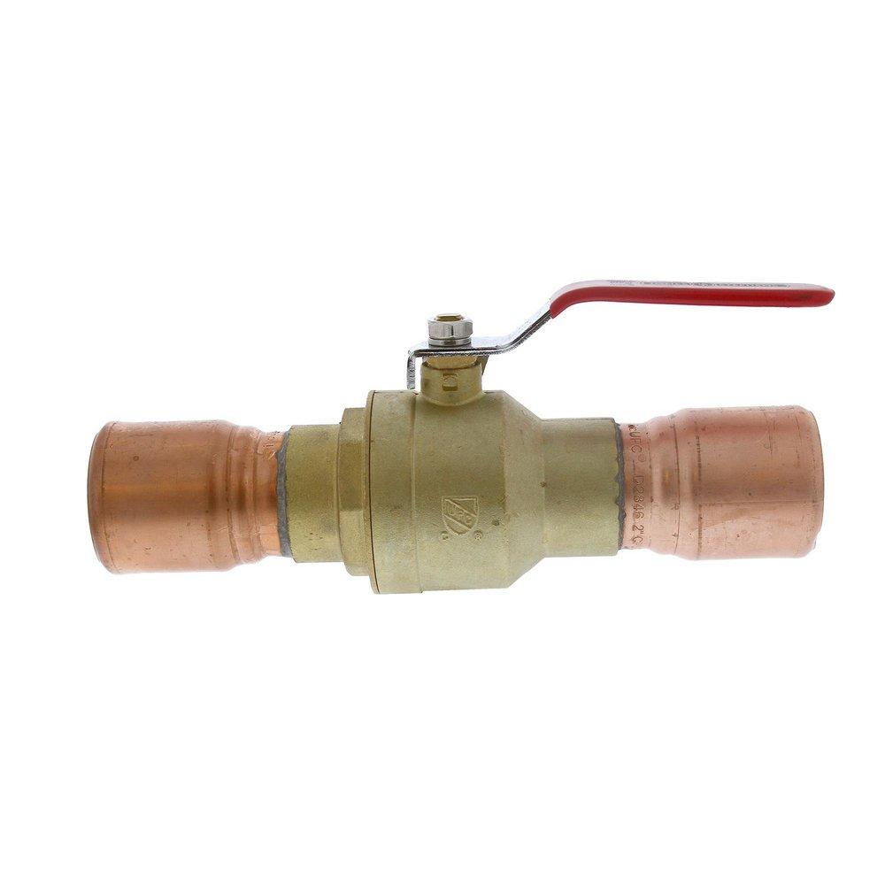 Jones Stephens Brass Brass Full Port Solvent Weld Ball Valve 