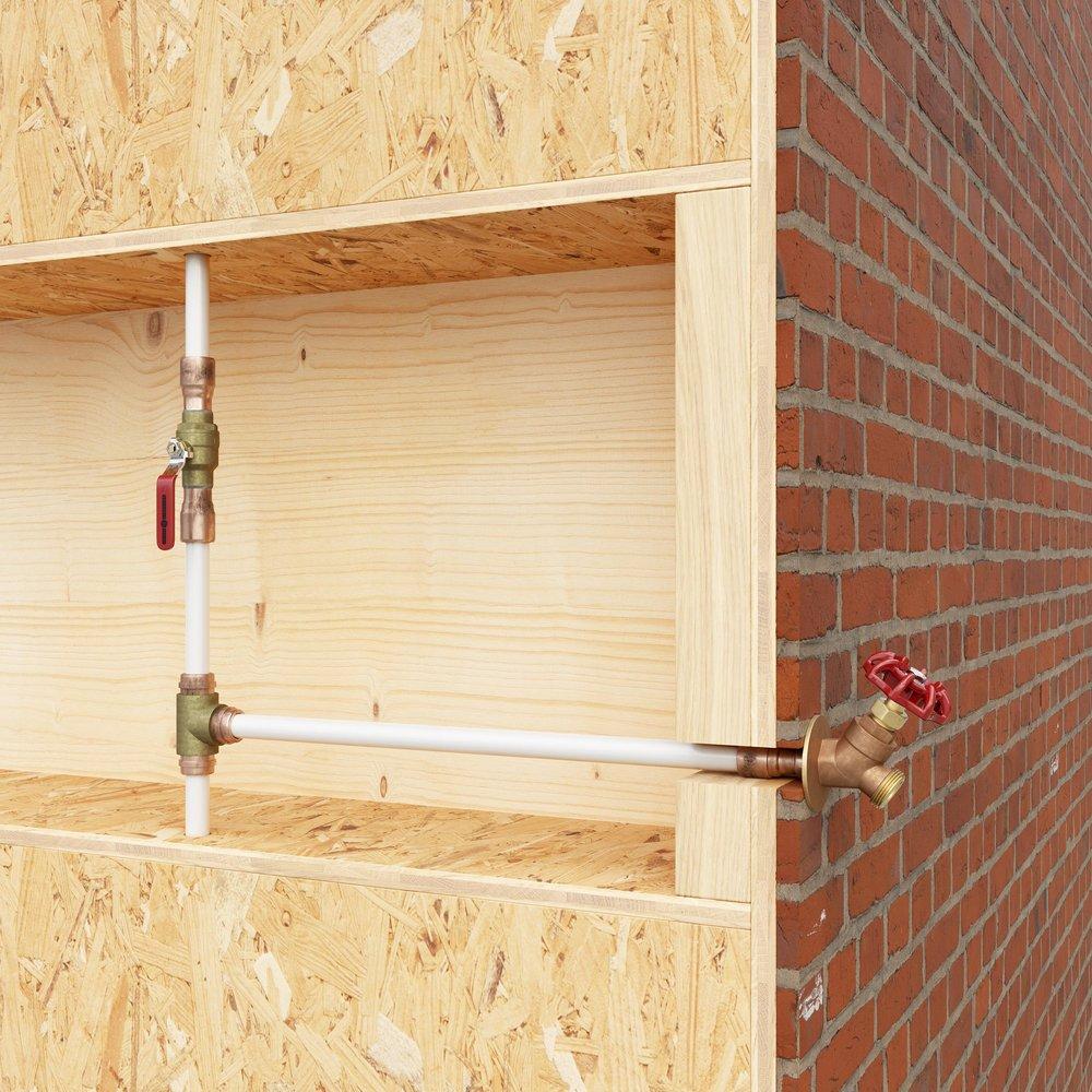 Jones Stephens Brass Brass Full Port Solvent Weld Ball Valve 