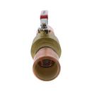 Jones Stephens Brass Brass Full Port Solvent Weld Ball Valve 