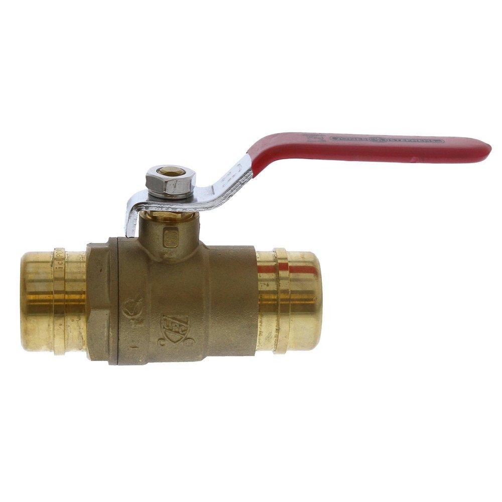 Jones Stephens Brass Brass Full Port Solvent Weld Ball Valve 