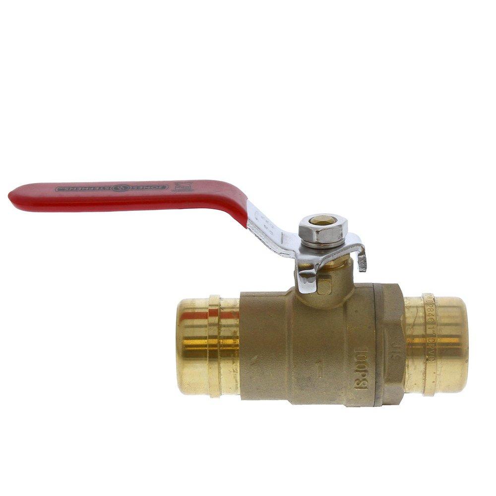Jones Stephens Brass Brass Full Port Solvent Weld Ball Valve 