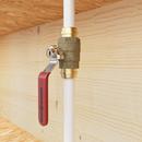 Jones Stephens Brass Brass Full Port Solvent Weld Ball Valve 