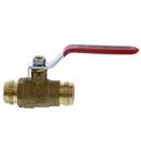 Jones Stephens Brass Brass Full Port Solvent Weld Ball Valve 
