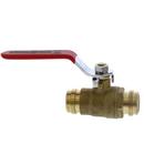 Jones Stephens Brass Brass Full Port Solvent Weld Ball Valve 