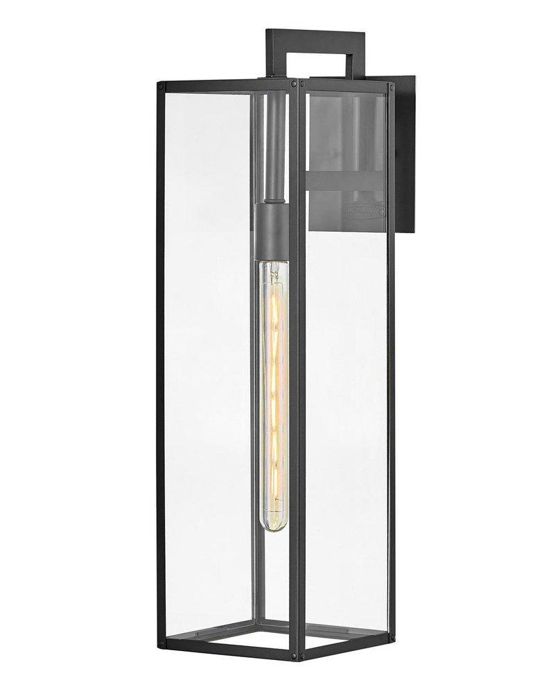 Hinkley Black 100W 1-Light 18-1/2 in. Outdoor Wall Sconce 