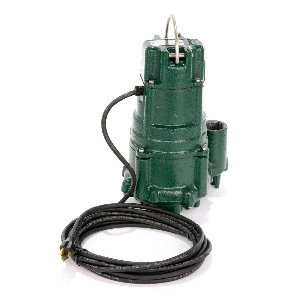 Zoeller Pump Co 1-1/2 in. 115V 13A 86 gpm NPT Cast Iron Effluent Pump 
