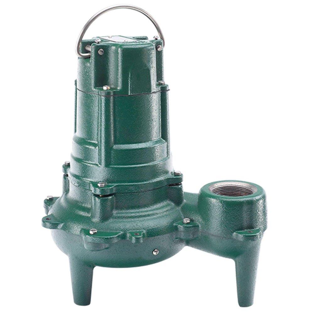 Zoeller Pump Co 2 in. 115V 9.4A 128 gpm NPT Cast Iron Sewage Pump 