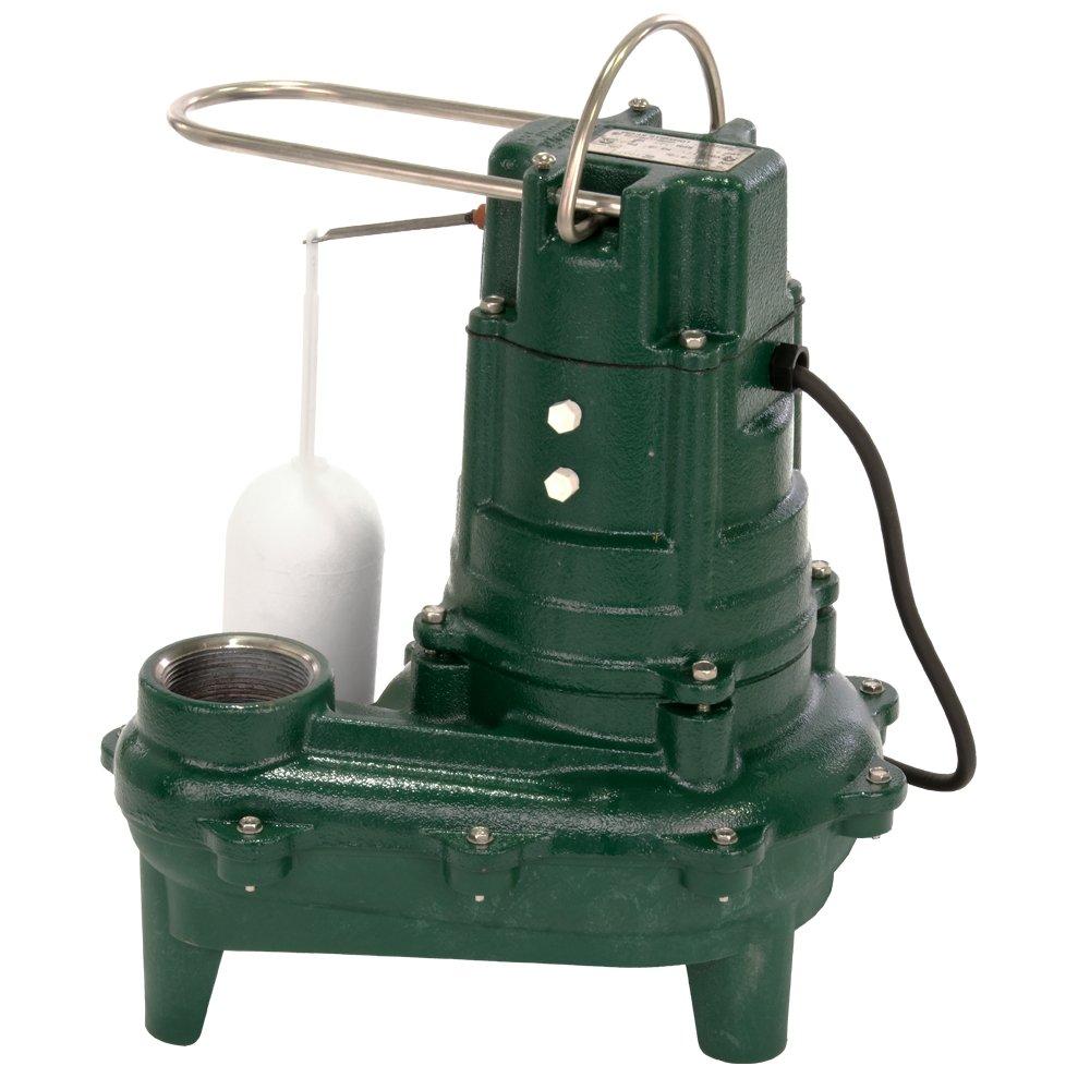 Zoeller Pump Co Sewage Pump with Mechanical Float Switch 