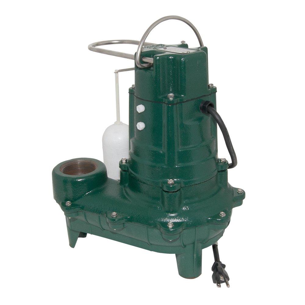 Zoeller Pump Co Sewage Pump with Mechanical Float Switch 