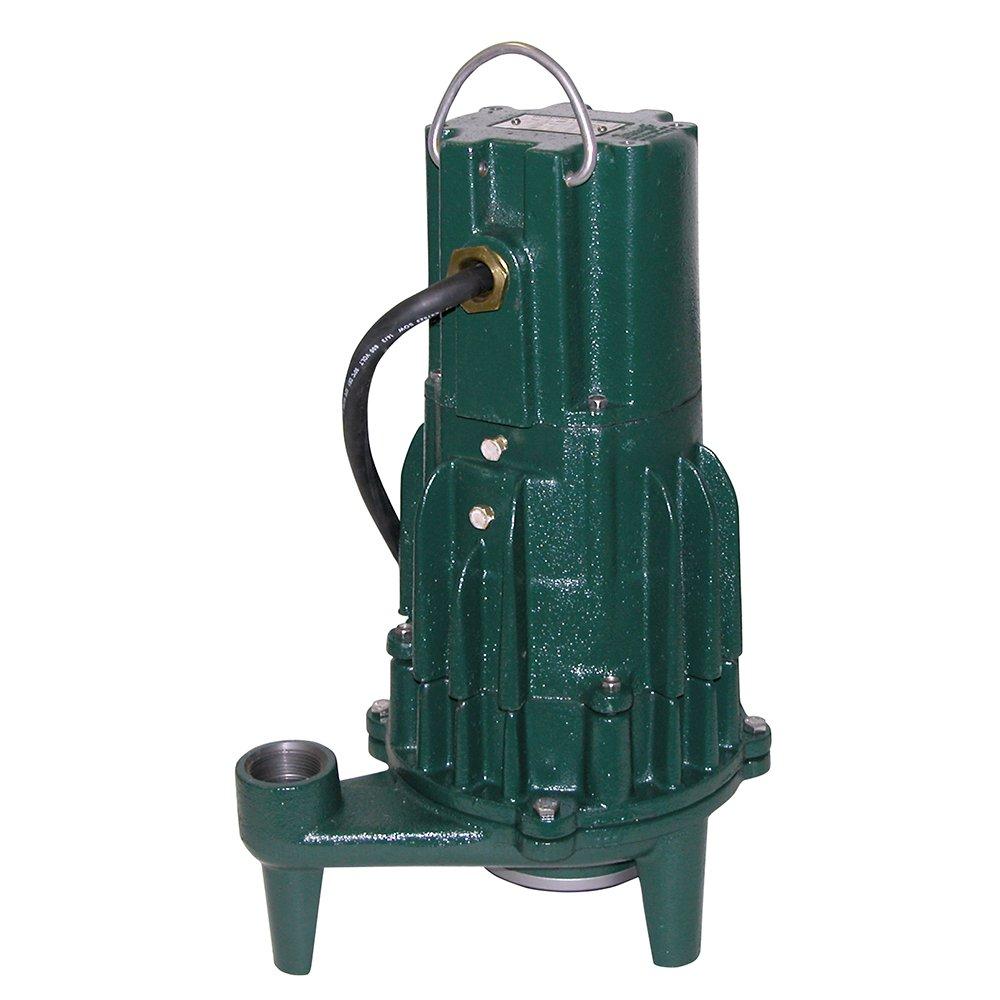 Zoeller Pump Co Green 230V 13.7 A 1-1/4 in. Grinder Pump 