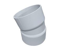 10 in. Hub Schedule 40 PVC 22-1/2 Degree Elbow