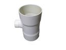 Multi-Fittings Corporation White Hub Schedule 40 PVC Reducing Tee in White 