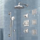 Four Handle Single Function Shower System in Chrome