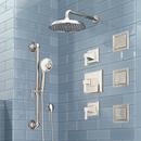 Four Handle Single Function Shower System in Polished Nickel